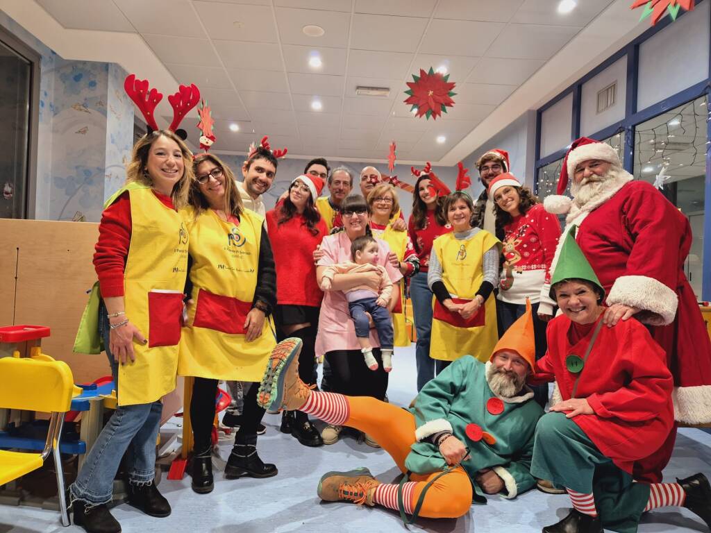 Babbo Natale in pediatria all'Ospedale Del Ponte