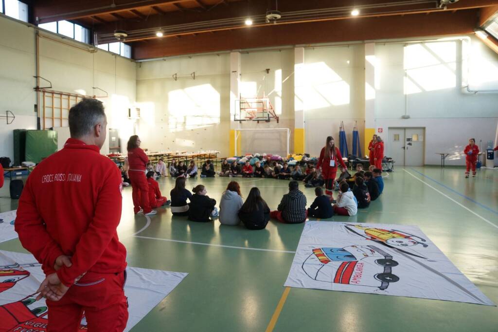Campo invernale progetto 8 - 13 della Croce Rossa Medio Verbano