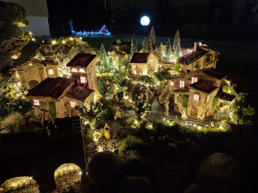 Il presepe di via Cantone a Cuvio