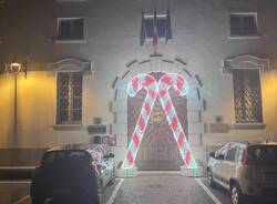 Casciago illuminata per Natale