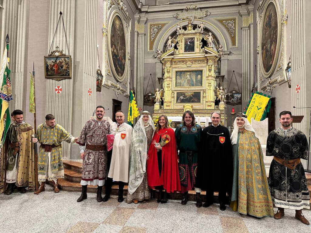 Cerimonia d'investitura della contrada Sant'Ambrogio