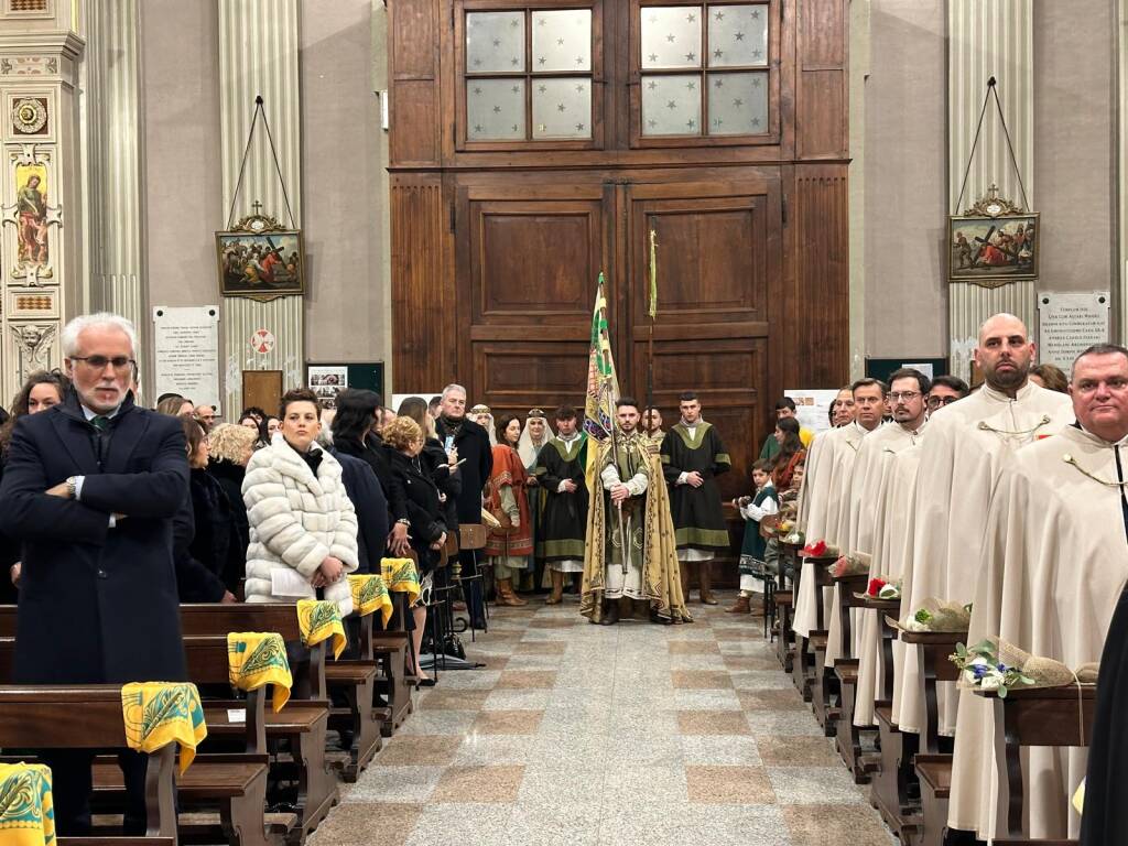 Cerimonia d'investitura della contrada Sant'Ambrogio