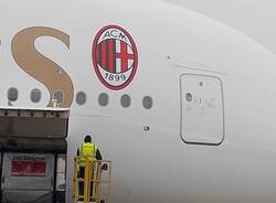 Emirates A380 livrea Milan a Malpensa 