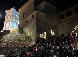 fiaccolata di Natale al Sacro Monte