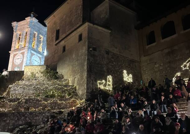 fiaccolata di Natale al Sacro Monte