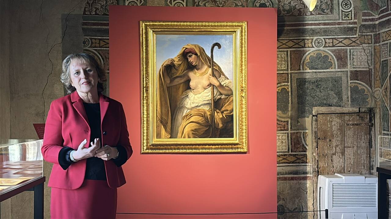La Tamar di Giuda di Hayez svelata al Castello di Masnago