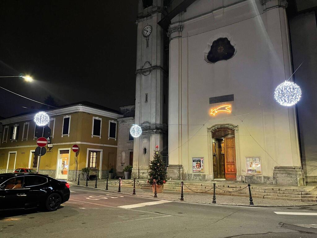 luminarie quartieri Gallarate 