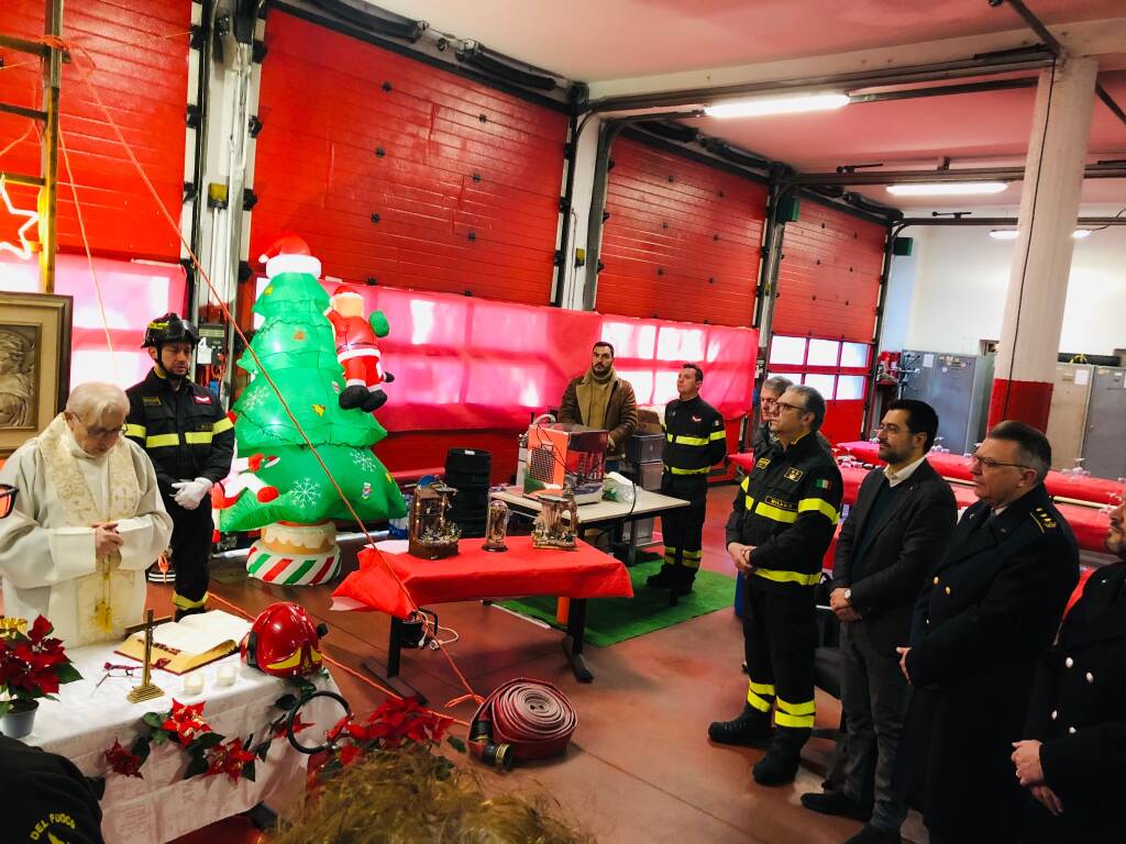 Vigili del Fuoco di Legnano in festa per Santa Barbara