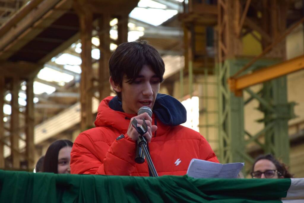 Commemorazione deportati Franco Tosi a Legnano 