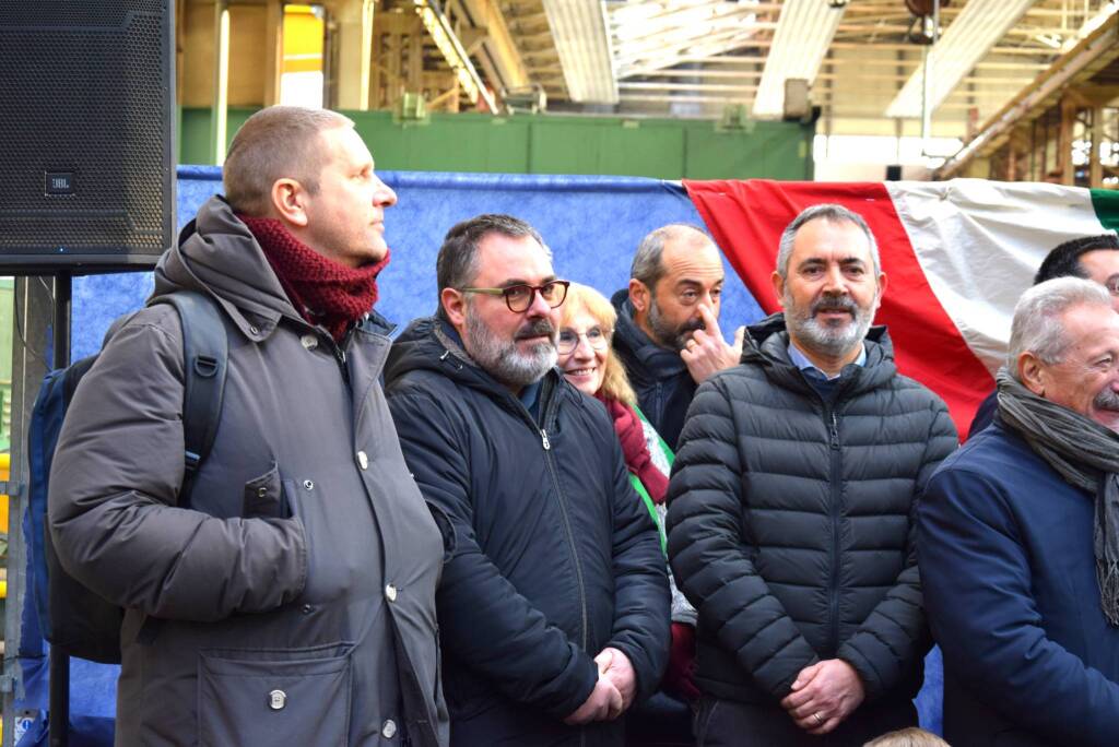Commemorazione deportati Franco Tosi a Legnano 
