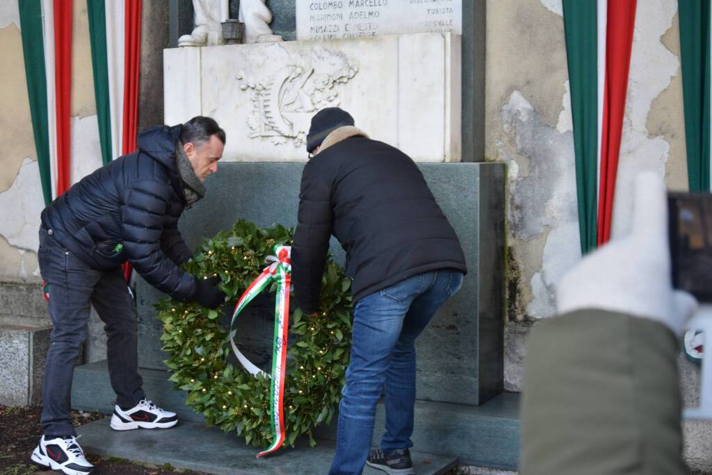 Commemorazione deportati Franco Tosi a Legnano 