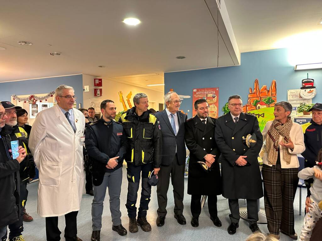 La Befana all'ospedale di Legnano