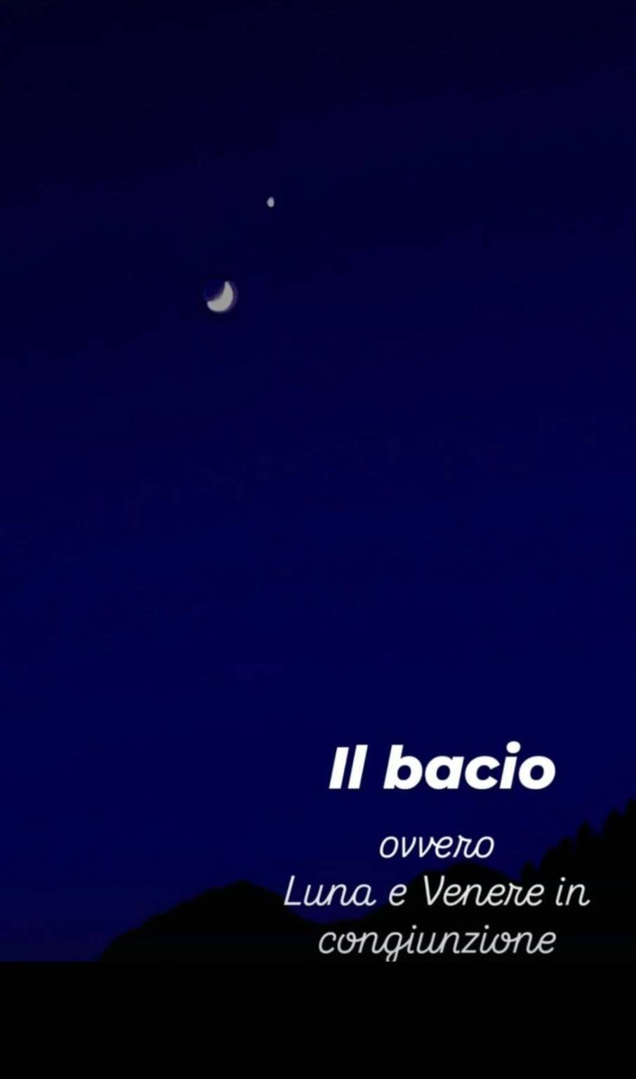 La Luna "bacia"Venere