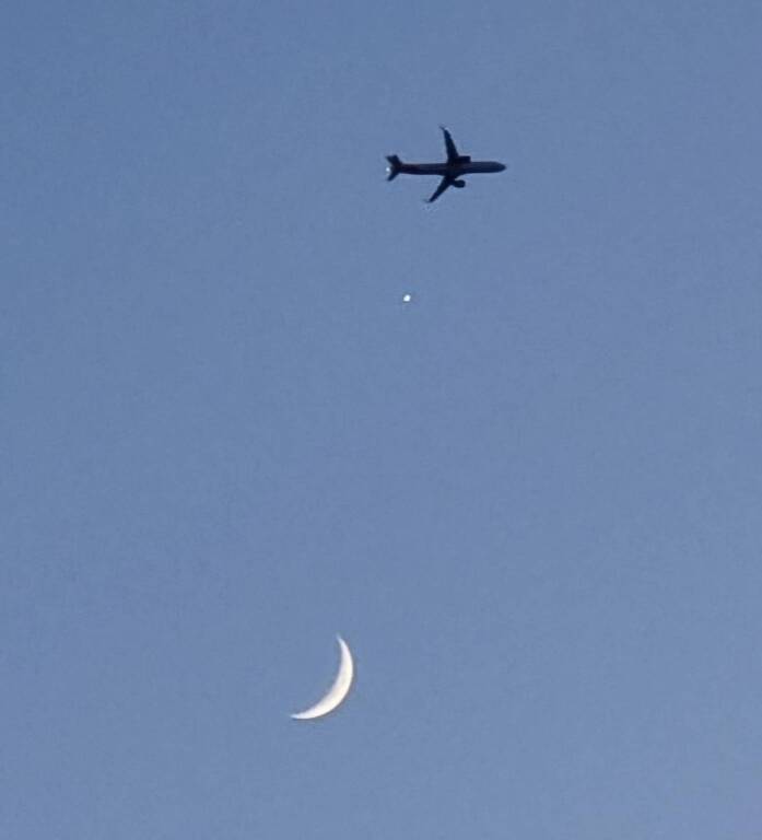 La Luna "bacia"Venere