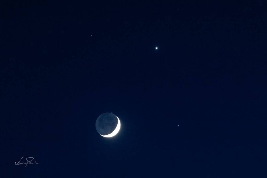 La Luna "bacia"Venere