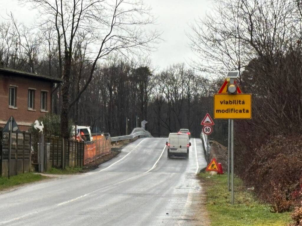 Riaperta la Sp68, la strada Casorate-Cardano