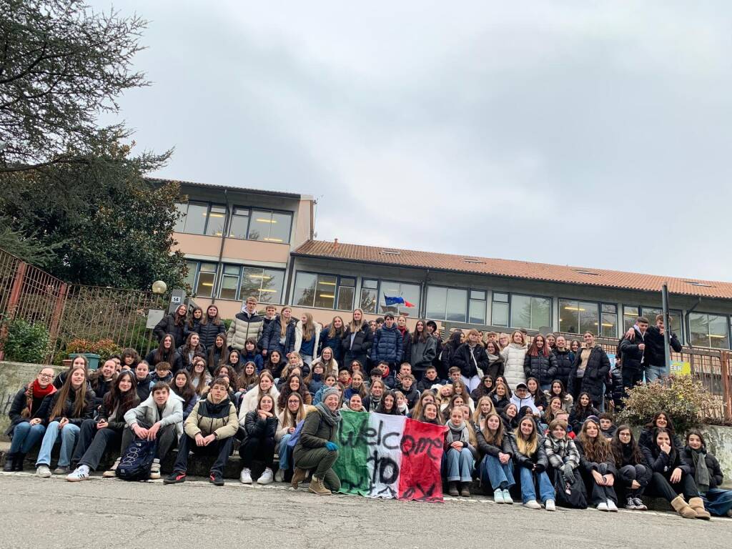 All’Isis Stein di Gavirate una settimana internazionale con 90 studenti da Spagna, Olanda, Germania e Ungheria
