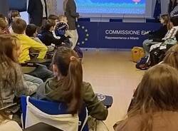 bambini della Galilei in Commissione Europea