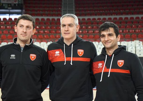La presentazione di coach Kastritis