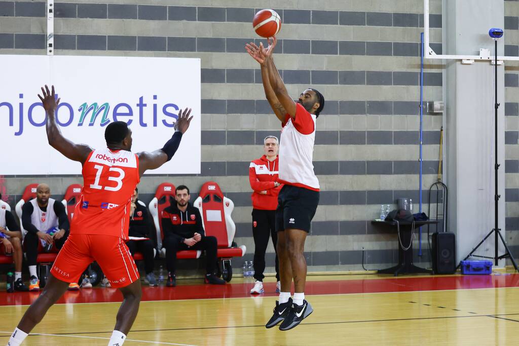 Test con Sam Massagno per la Openjobmetis