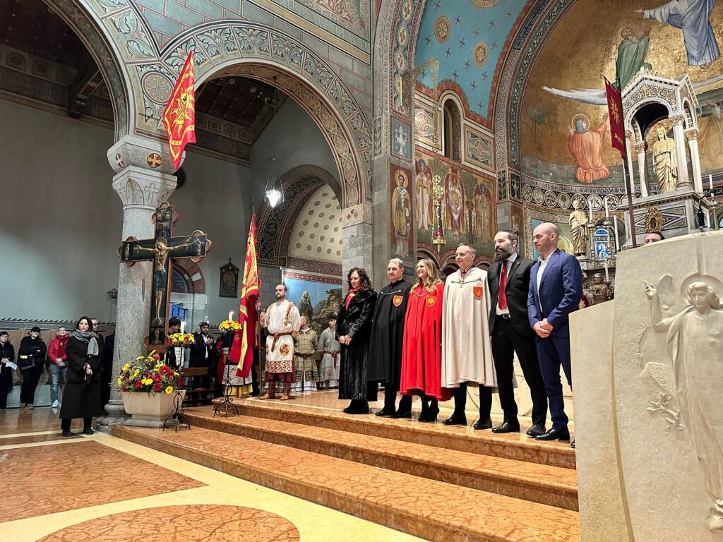 Cerimonia di investitura della reggenza: contrada Legnarello