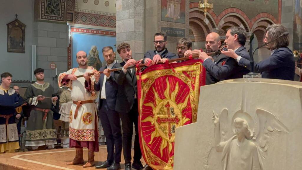 Cerimonia di investitura della reggenza: contrada Legnarello