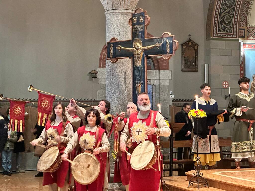 Cerimonia di investitura della reggenza: contrada Legnarello