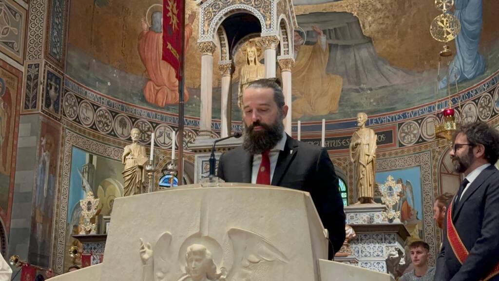 Cerimonia di investitura della reggenza: contrada Legnarello