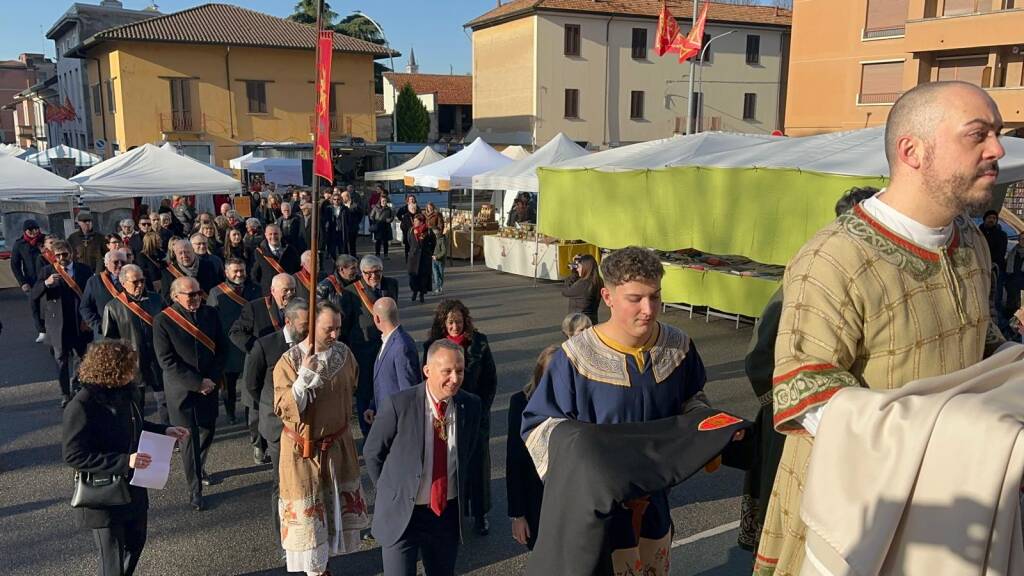 Cerimonia di investitura della reggenza: contrada Legnarello