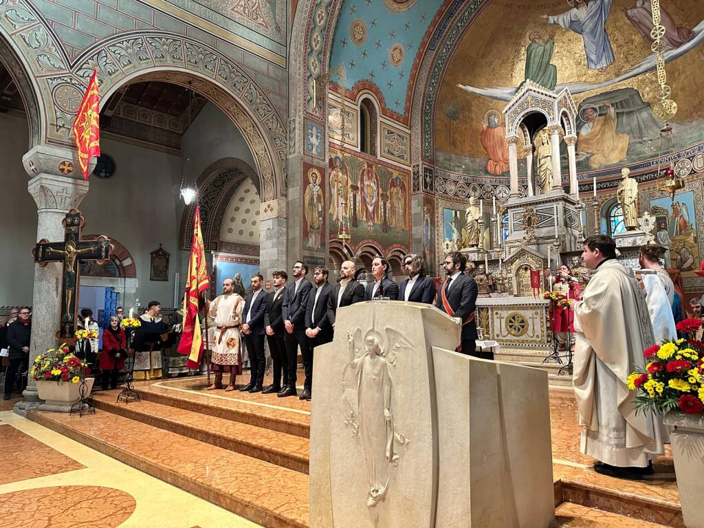 Cerimonia di investitura della reggenza: contrada Legnarello