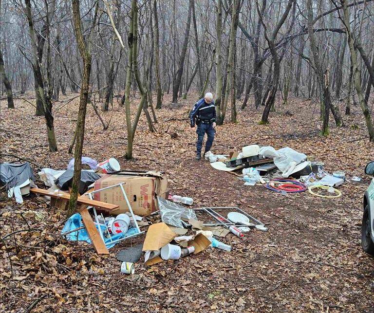 Dall'autofficina al bosco: rifiuti abbandonati a Gallarate