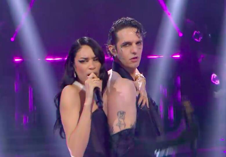 Elodie e Achille Lauro in duetto a Sanremo