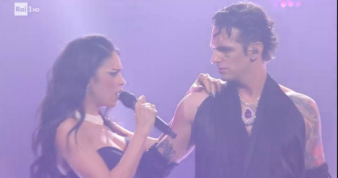 Elodie e Achille Lauro in duetto a Sanremo