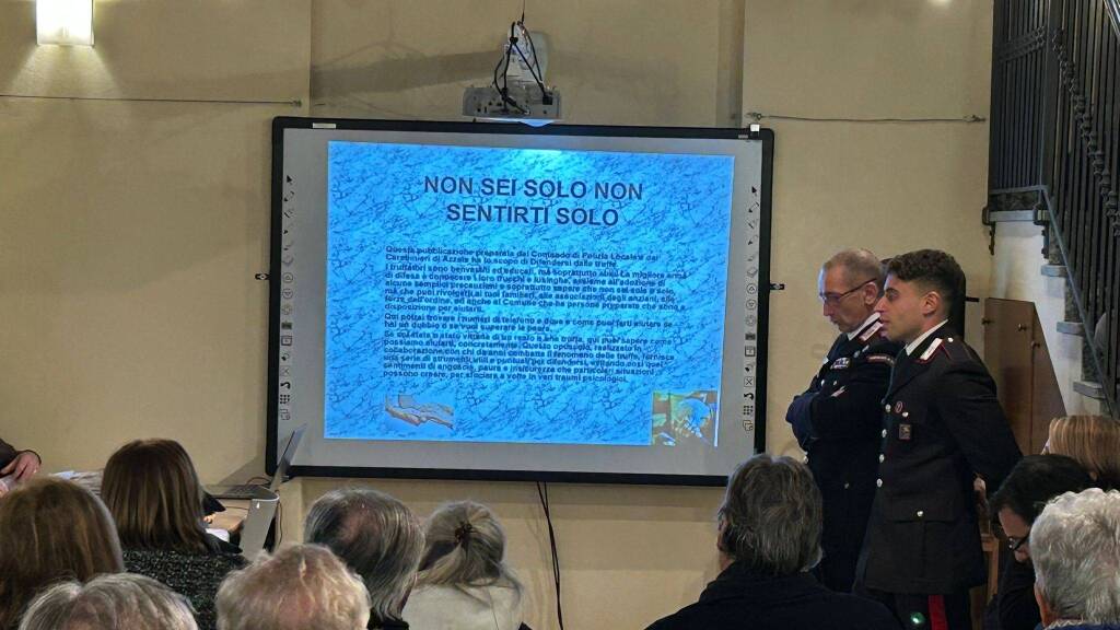Incontro sicurezza a Bodio Lomnago