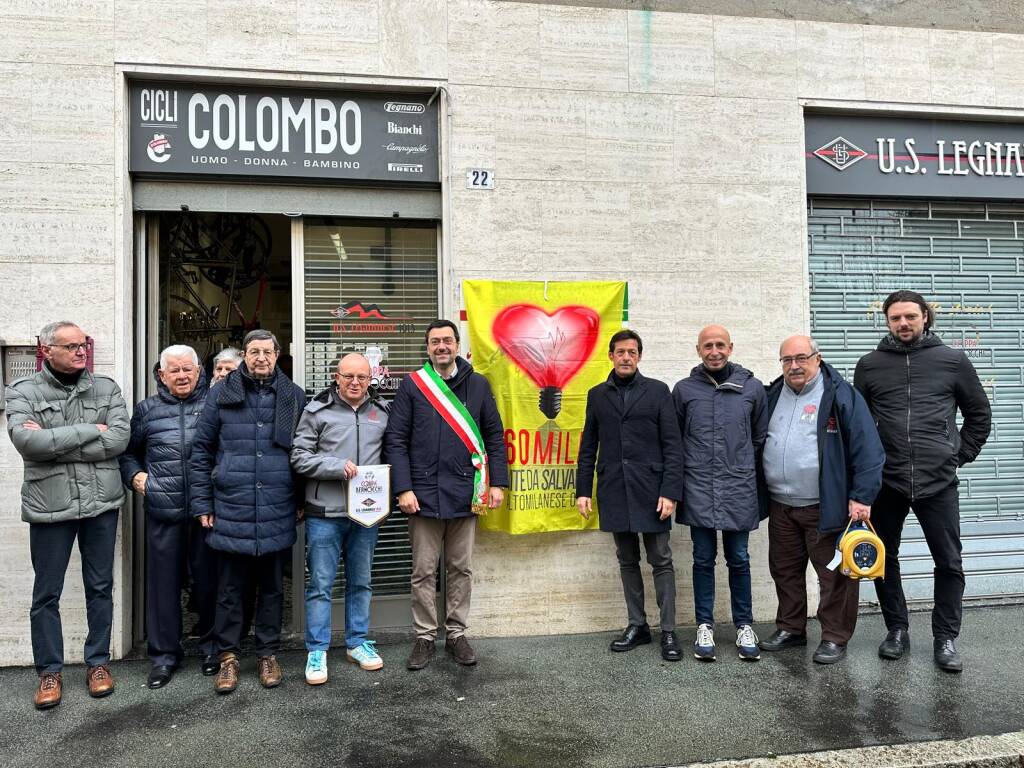 Nuovo defibrillatore a Legnano - Via Quadrio, 22