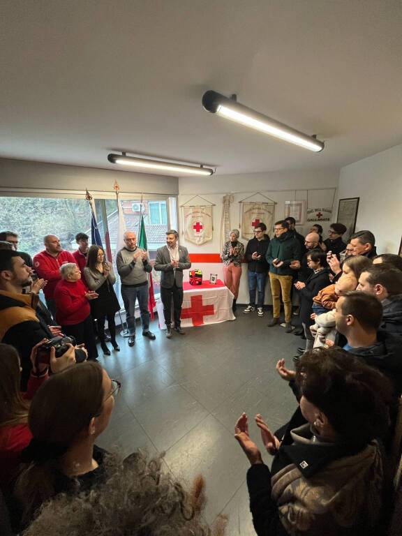Nuovo defibrillatore CRI Gallarate