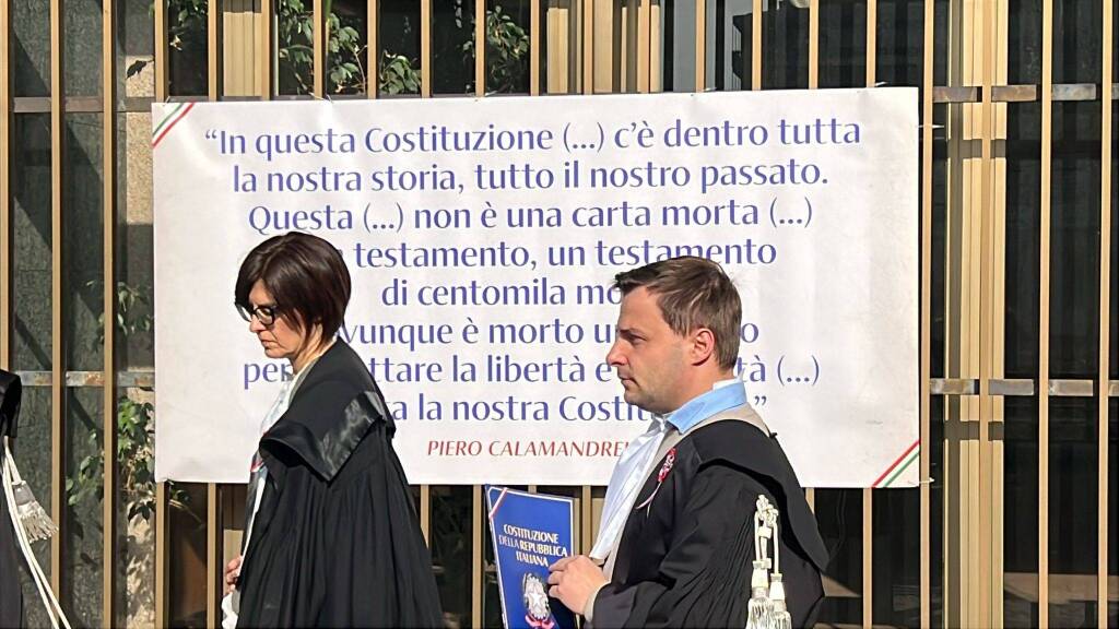 protesta riforma giustizia tribunale procura busto arsizio