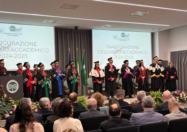 XXVII inaugurazione anno accademico Università dell'Insubria
