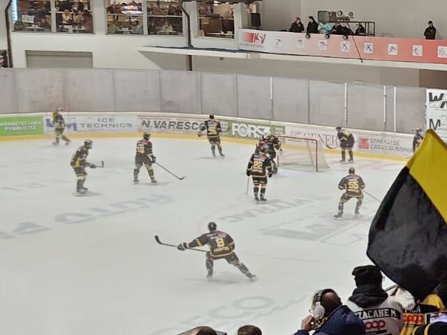 Semifinale IHL, gara1: Caldaro - Mastini 3-0