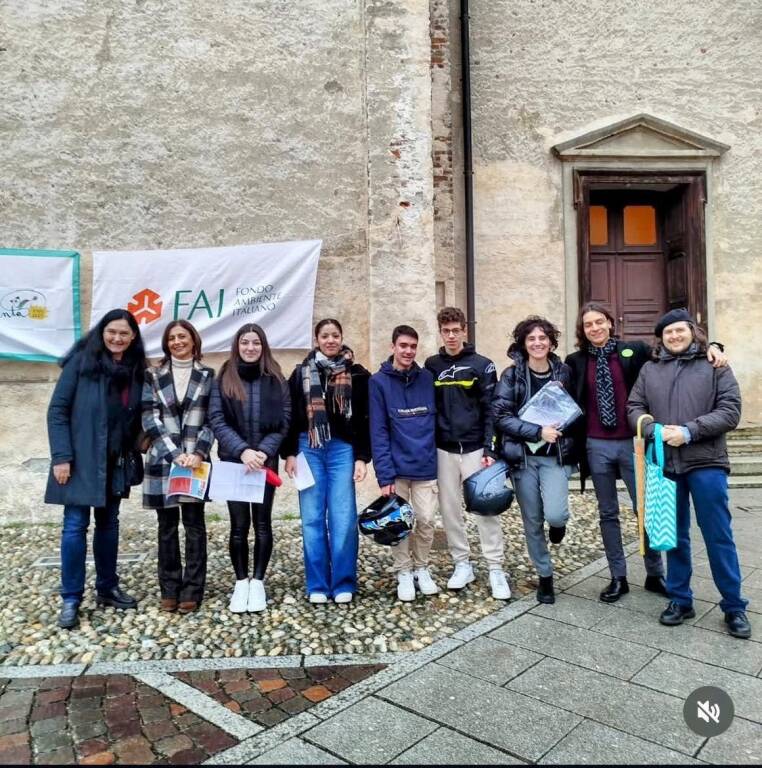 Gli studenti dell’ITC Zappa di Saronno “Apprendisti Ciceroni” per le Giornate FAI di Primavera