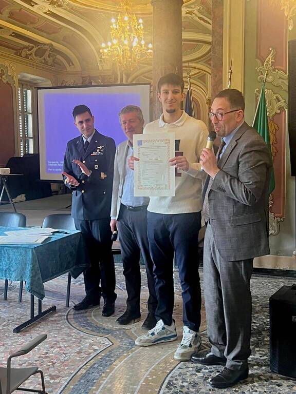 Consegna dei diplomi del liceo Ferraris