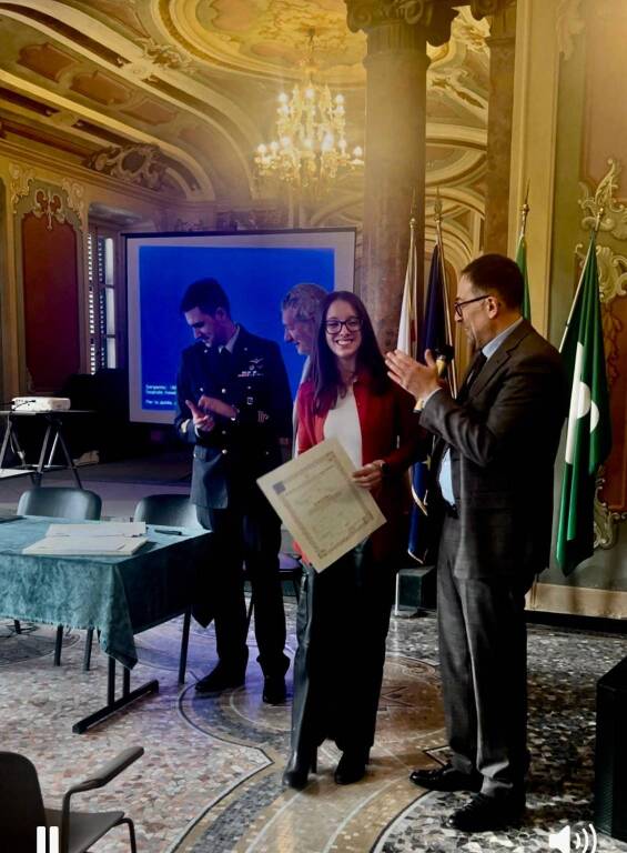 Consegna dei diplomi del liceo Ferraris