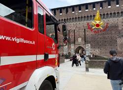 incendio castello sforzesco