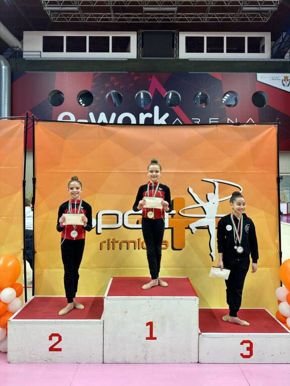 Ginnastica Moderna Legnano, Ponzelletti e Zaitseva medaglie d'oro