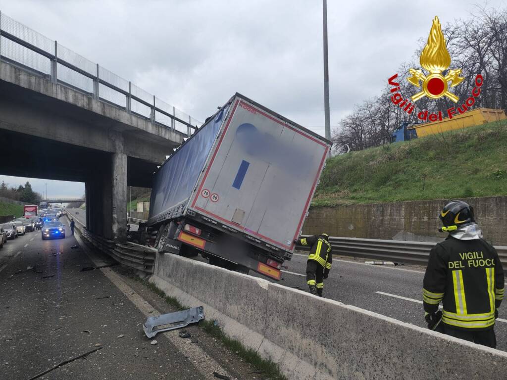 Incidente cavalcavia Gallarate