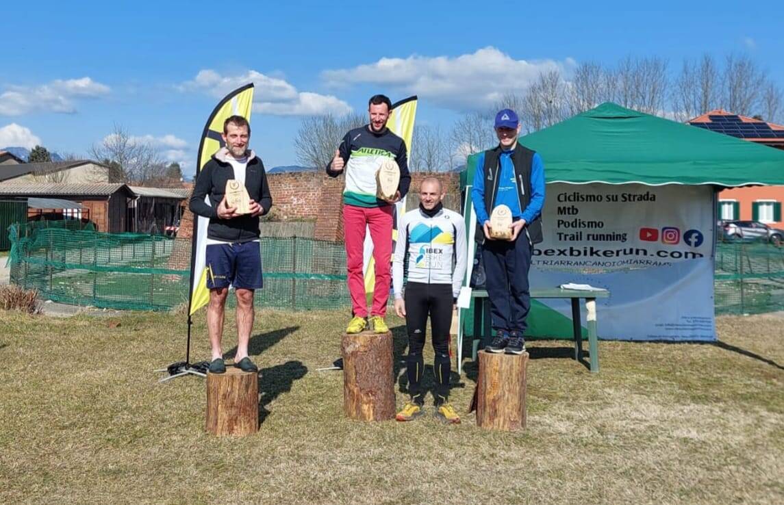 Le immagini dell'Ibex run trail al Parco Pineta