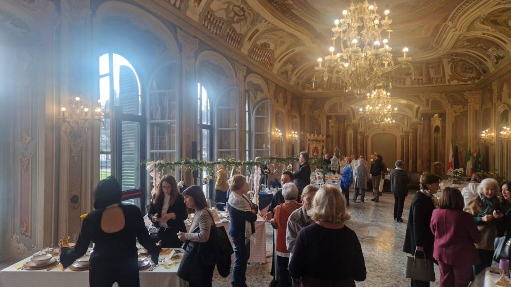 Le vincitrici del contest di Varese Alzheimer per la più bella tavola