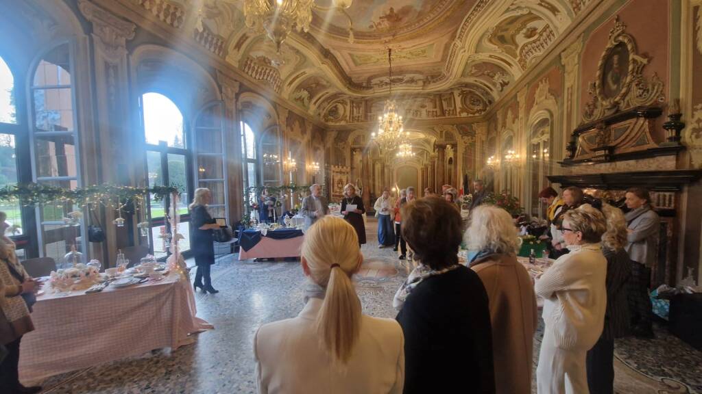 Le vincitrici del contest di Varese Alzheimer per la più bella tavola