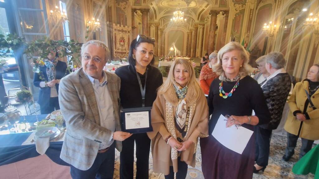 Le vincitrici del contest di Varese Alzheimer per la più bella tavola