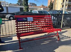 Panchina rossa gallarate 
